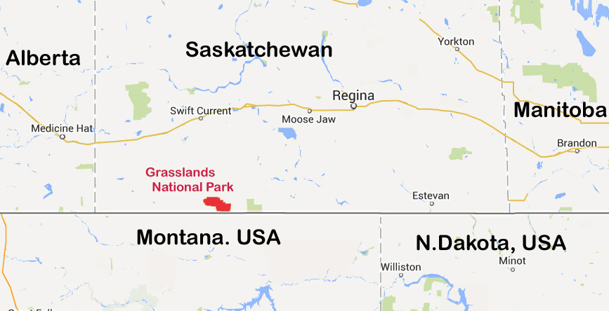 Image result for grasslands national park maps