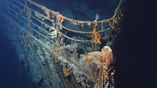 حطام التايتانيك / NOAA