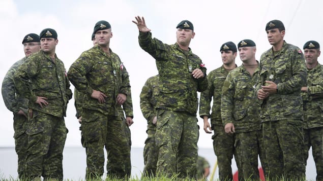 جنود كنديون/وكالة الصحافة الكندية