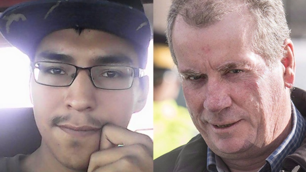 كولتن بوشي (إلى اليسار) وجيرالد ستانلي/Colten Boushie/Facebook and Liam Richards/CP