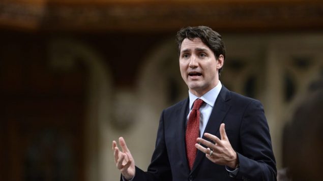 رئيس الحكومة الكندية جوستان ترودو متحدثاً في مجلس العموم (أرشيف) / Justin Tang/ CP