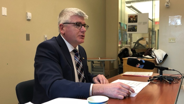 جيم ماكنزي المدير الرئيسي لمعدّي التقرير حول إقليم نونافوت/Nick Murray/CBC)/هيئة الإذاعة الكنديّة