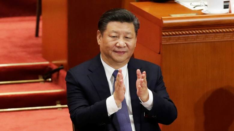 الرئيس الصيني شي جين بينغ/Jason Lee/Reuters