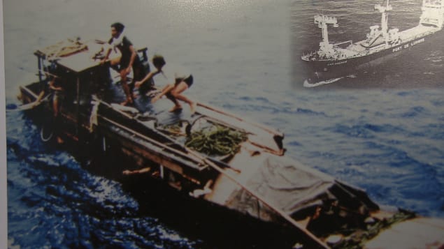 القارب الألماني الذي أنقذ مينه تري والمهاجرين/راديو كندا 