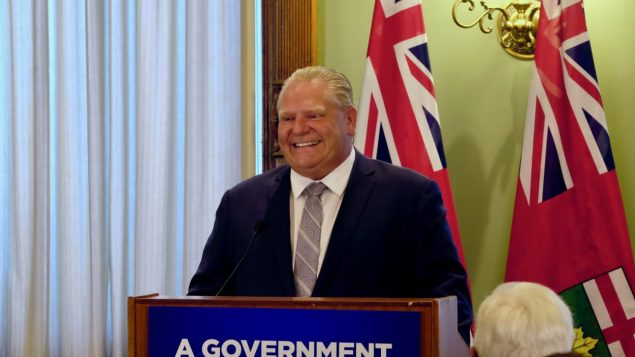 رئيس حكومة اونتاريو دوغ فورد/Patrick Morrell/CBC/هيئة الاذاعة الكنديّة