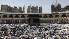 حجّاج في مكّة في 3-09-2017//Khalil Hamra/AP