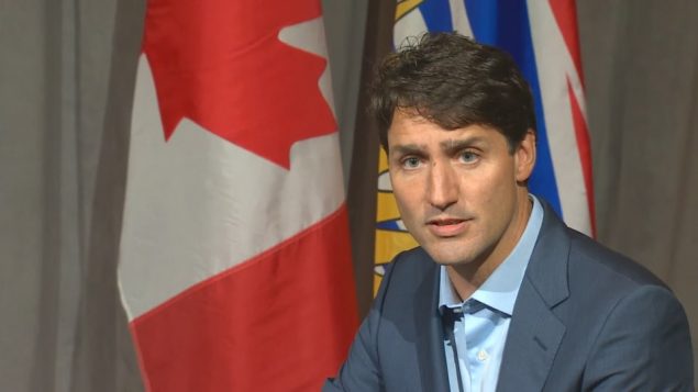رئيس الحكومة الكنديّة جوستان ترودو/Radio-Canada