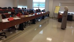 أحد أقسام تدريس اللغة العربية التابع للمركز الثقافب العربي في مدرسة NBCC في فريدريكتون - Abdel Ghafur