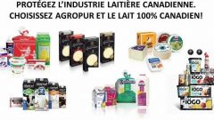 يتقاسم العديد من رواد مواقع التواصل الاجتماعي صور منتجات الحليب الكندي – Facebook