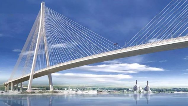 بناء جسر غوردي-هاو وصيانته لمدة 30 عاما سيكلف ما يقرب من 6 مليارات دولار - Courtesy of Windsor-Detroit Bridge Authority