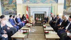 وفد الجمعية البرلمانية كندا-افريقيا في لقاء مع رئيس مجلس الأمة الجزائري - Twitter