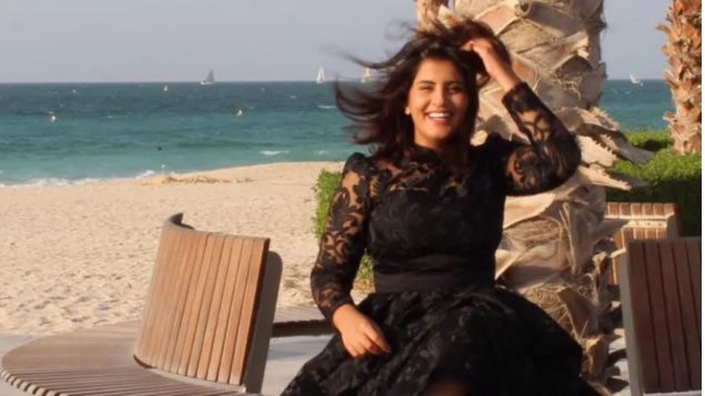 الناشطة السعوديّة لجين الهذلول معتقلة في السعوديّة منذ أيّار مايو 2018/Loujain al-Hathloul/Facebook)