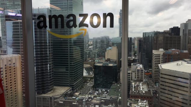شركة أمازون للتجارة الالكترونيّة تجري مفاوضات لاختيار واحدة من المدن المرشّحة لاستضافةمقرّها الثاني في أميركا لشماليّة و من بينها مدينة تورونتو/Radio-Canada/Claudine Brulé