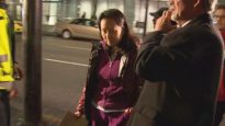 Meng Wanzhou 11 december leaving court CBC