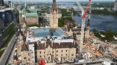 عملية تهيئة البناية المجاورة للمقر الحالي لمجلس العموم - Radio Canada