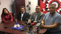 زعماء من السكان الأصليين في ندوة صحفية في سسكاتون - Radio Canada