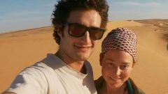 الكندية إديت بلي وصديقها الإيطالي لوكا تاكيتو - Facebook