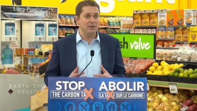 زعيم حزب المحافظين أندرو شير تحدّث من ريجاينا عاصمة مقاطعة سسكتشوان/Facebook/Andrew Scheer