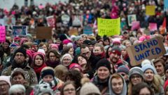 مسيرة حقوق النساء في هاليفاكس - Darren Calabrese/Canadian Press