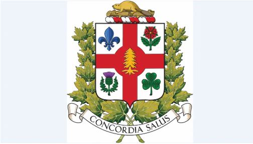 شعار مدينة مونتريال يشمل الصنوبر الأبيض، رمز السكان الأصليين - Radio Canada/Ville de Montreal