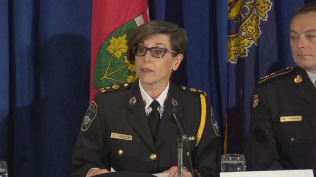 كيمبرلي غرينوود، رئيسة شرطة مدينة باري في أونتاريو - CBC News