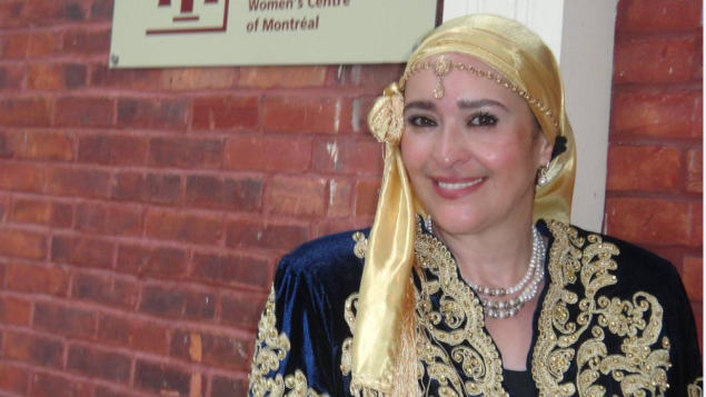الناشطة الثقافية الكندية الفلسطينية ناريمان الخزوز/الصورة تقدمة السيدة خزوز