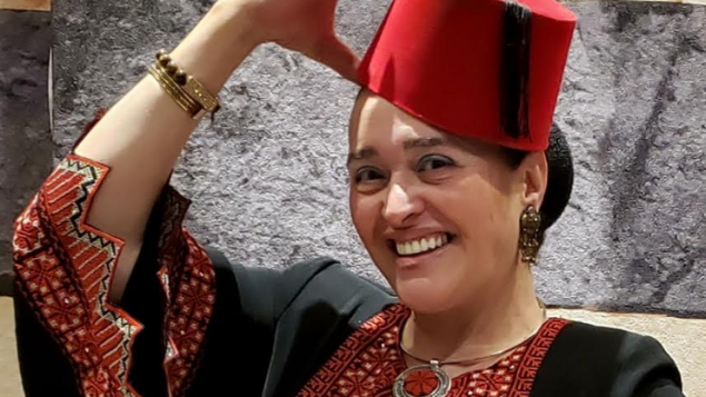 الناشطة الثقافية الكندية الفلسطينية ناريمان الغزوز/الصورة تقدمة السيدة ناريمان غزوز