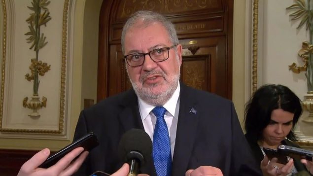 الزعيم المرحلي للحزب الليبرالي في كيبيك حزب المعارضة الرسمية بيار أركان/راديو كندا
