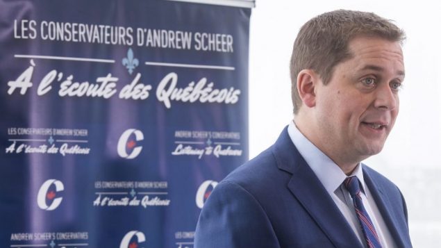 أندرو شير، زعيم حزب المحافظين الكندي - Paul Chiasson / The Canadian Press