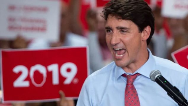 رئيس الحكومة الكنديّة برئاسة جوستان ترودو 2019/Paul Chiasson/CP