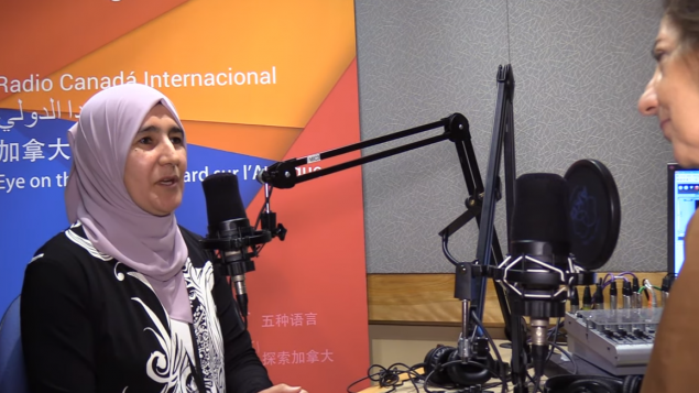 د.حوريّة حمزاوي في استديو راديو كندا الدولي في 08-07-2019/ RCI