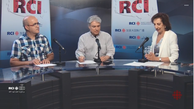 أسرة القسم العربي في برنامج بلا حدود في 05-07-2019/RCI