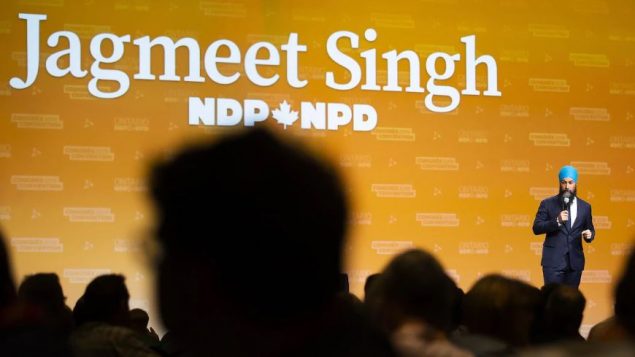 جاغميت سينغ، زعيم الحزب الديمقراطي الجديد في كندا - LA PRESSE CANADIENNE / TARA WALTON