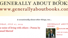 الاعلامي الكندي السوري أحمد معروف كتب مجموعة شعريّة باللغة الانكليزيّة/ generallyaboutbooks.com