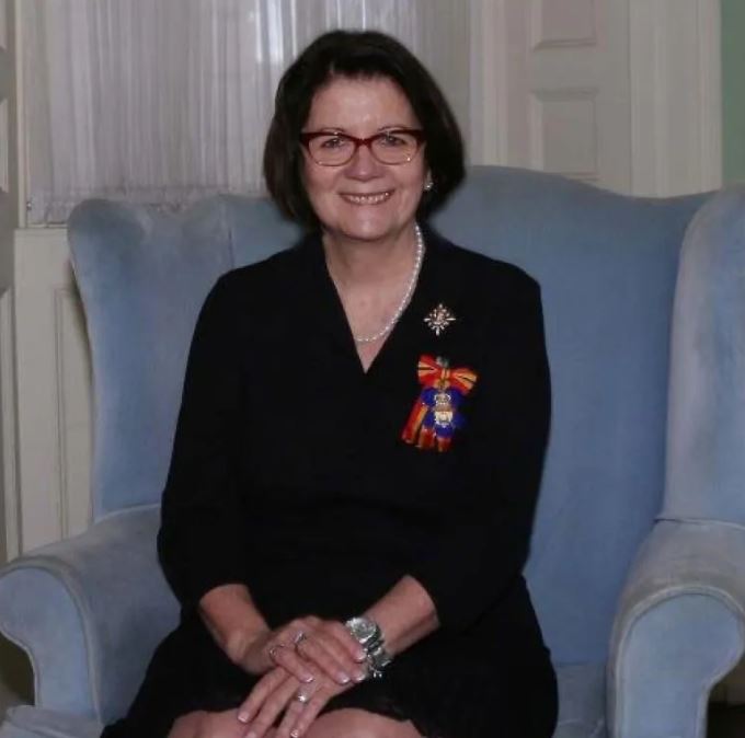 جوسلين روا فيينو كانت أوّل أكاديّة تتولّى منصب نائبة الحاكم العام في مقاطعة نيوبرنزويك/@LTGOVNB/Twitter