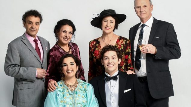 ملصق مسرحية "كيف أصبحت مسلما" - Simoniaques Theatre