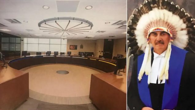 القاضي أوجين كرايتون يترأس حفل افتتاح محكمة كالغاري للسكّان الأصليّين/Calgary Indigenous Court/Judge Eugene Creighton