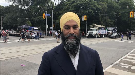 جاغميت سينغ، زعيم الحزب الديموقراطي الجديد - RADIO-CANADA / CAMILLE FEIREISEN