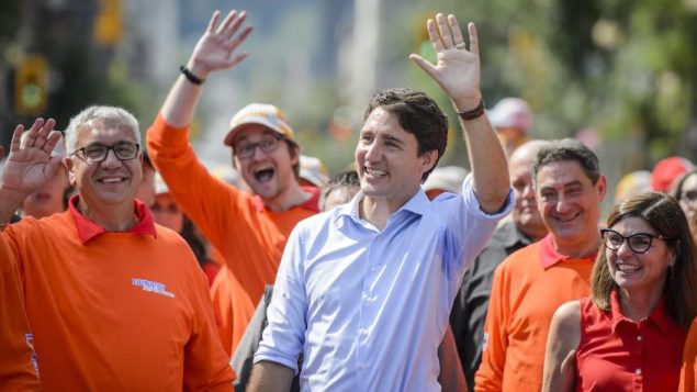 جوستان ترودو، زعيم الحزب الليبرالي ورئيس الحكومة - The Canadian Press / ANDREW LAHODYNSKYJ