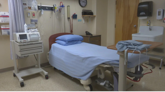وحدة العناية الملطّفة في مستشفى كامبلتون أقفلت أبوابها في كانون الثاني يناير 2019 بسبب النقص في الممرضات الذي تعانيه نيوبرنزويك/Radio-Canada