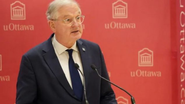 رئيس جامعة أوتاوا جاك فريمون أكّد على أهميّة التوفيق بين حريّة التعبير والحقّ في الكرامة /Francis Ferland/CBC/