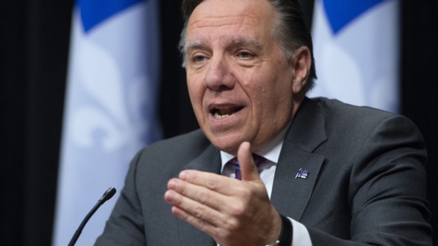 فرانسوا لوغو، رئيس حكومة كيبيك - Jacques Boissinot / The Canadian Press
