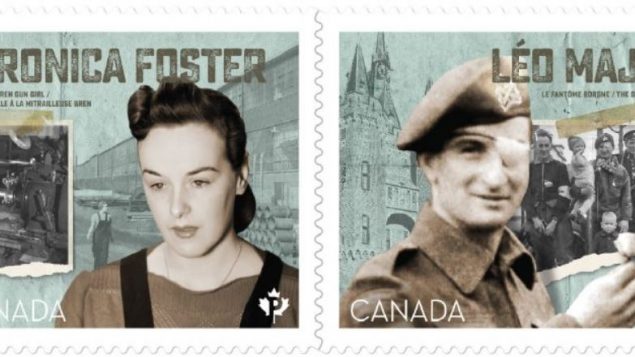 الطابعان البريديان المخلّدان لذكرى ليو ميجور وفيرونيكا فوستر - Canada Post