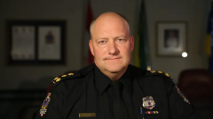 إيفان براي قائد شرطة ريجاينا /Kendall Latimer/Radio-Canada