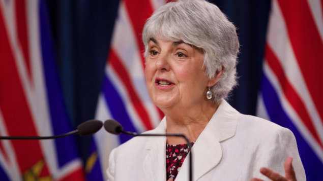 كارول جيمس وزيرة المال في حكومة بريتيش كولومبيا/Mike McArthur/CBC/هيئة الإذاعة الكنديّة
