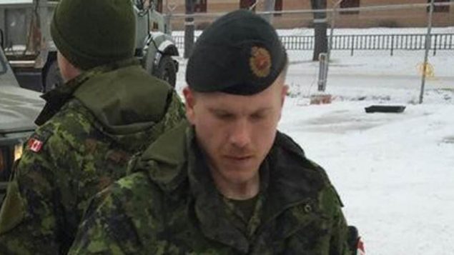 باتريك ماثيوز جندي الاحتياط السابق في الجيش الكندي (ارشيف) CBC