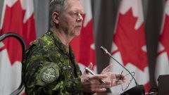 الجنرال جوناتان فانس رئيس هيئة الأركان في الجيش الكندي/Adrian Wyld/CP