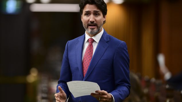 رئيس الحكومة الكندية، جوستان ترودو، اليوم في مجلس العموم - The Canadian Press / Sean Kilpatrick