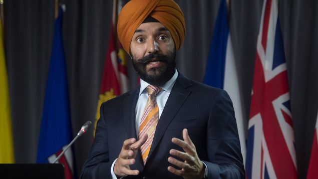 نافديب باينز ، وزير الابتكار والعلوم والصناعة الكندي - The Canadian Press / Adrian Wyld / 17.11.2020
