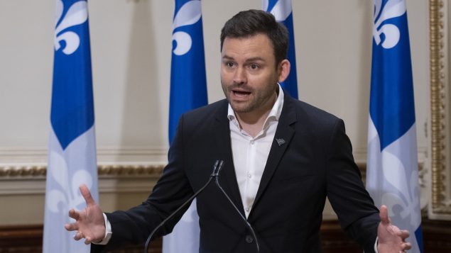 بول سان بيار بلاموندون، زعيم الحزب الكيبيكي - أرشيف - The Canadian Press / Jacques Boissinot